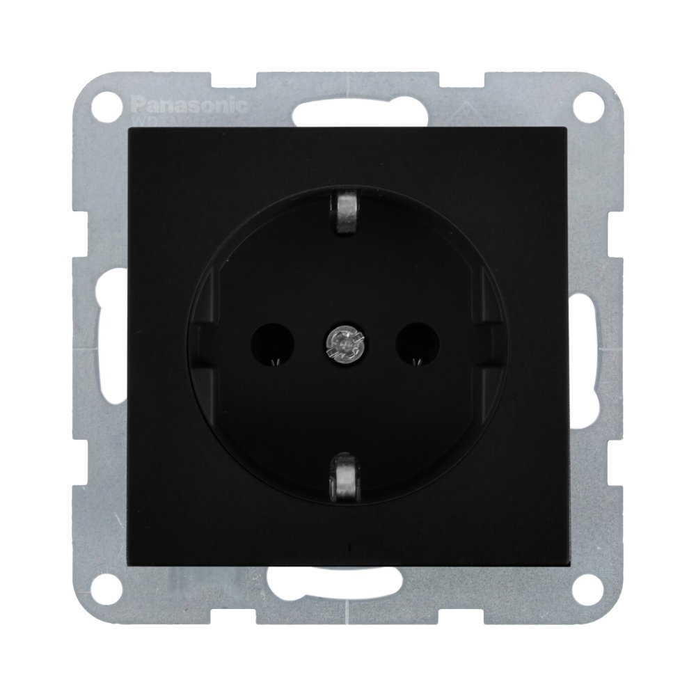 Mecanism priza Schuko QC Karre Plus 55 Negru [1]