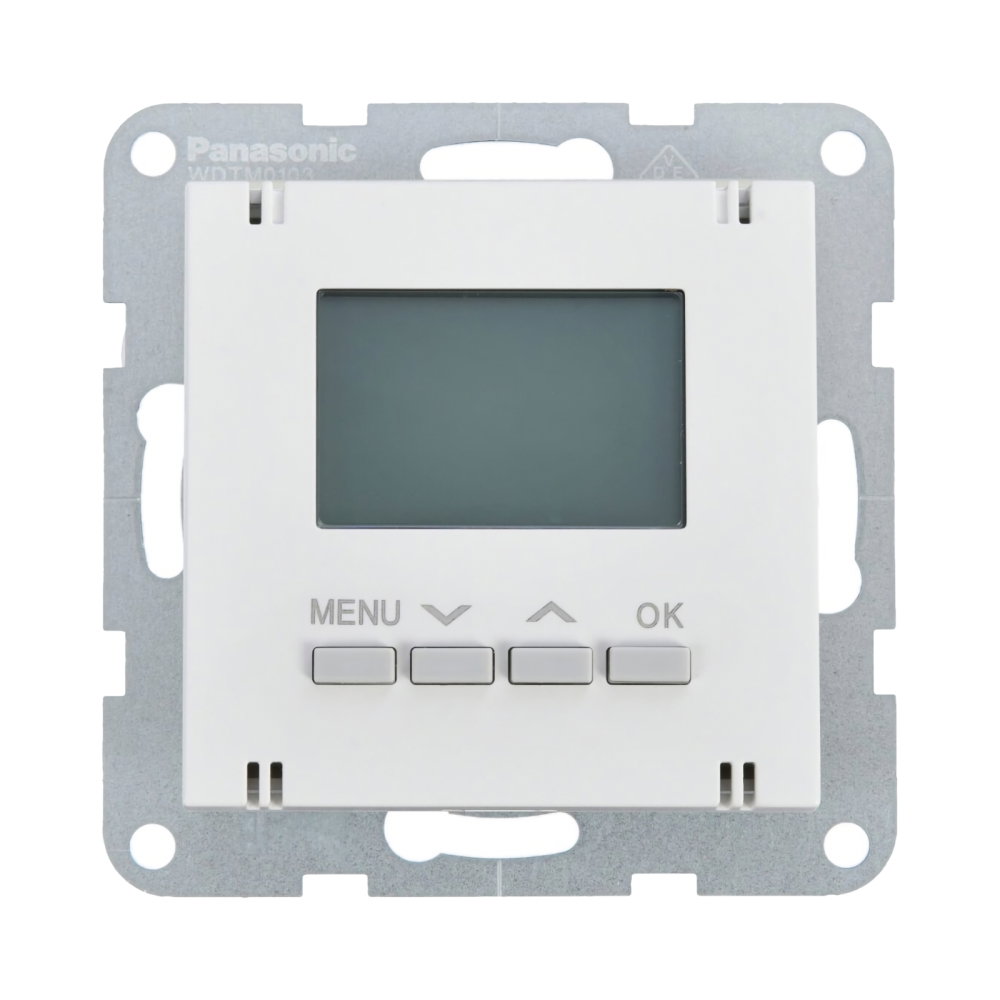Mecanism termostat digital de camere pentru Incalzire-Racire Karre Plus 55 Alb [1]