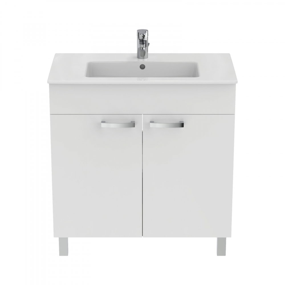 Mobilier TEMPO stativ 2 usi 800 mm alb lucios Ideal Standard [3]