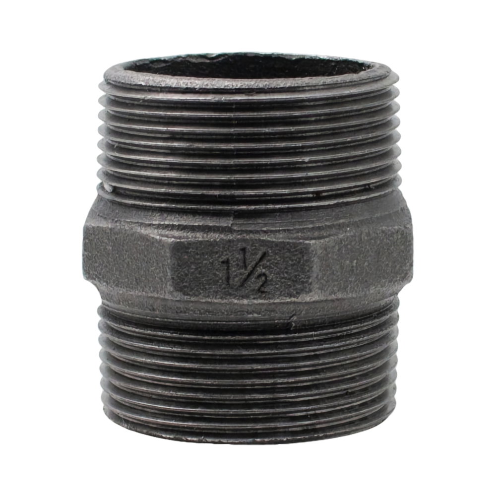 Niplu negru 1.1/2" filet exterior Klass [1]
