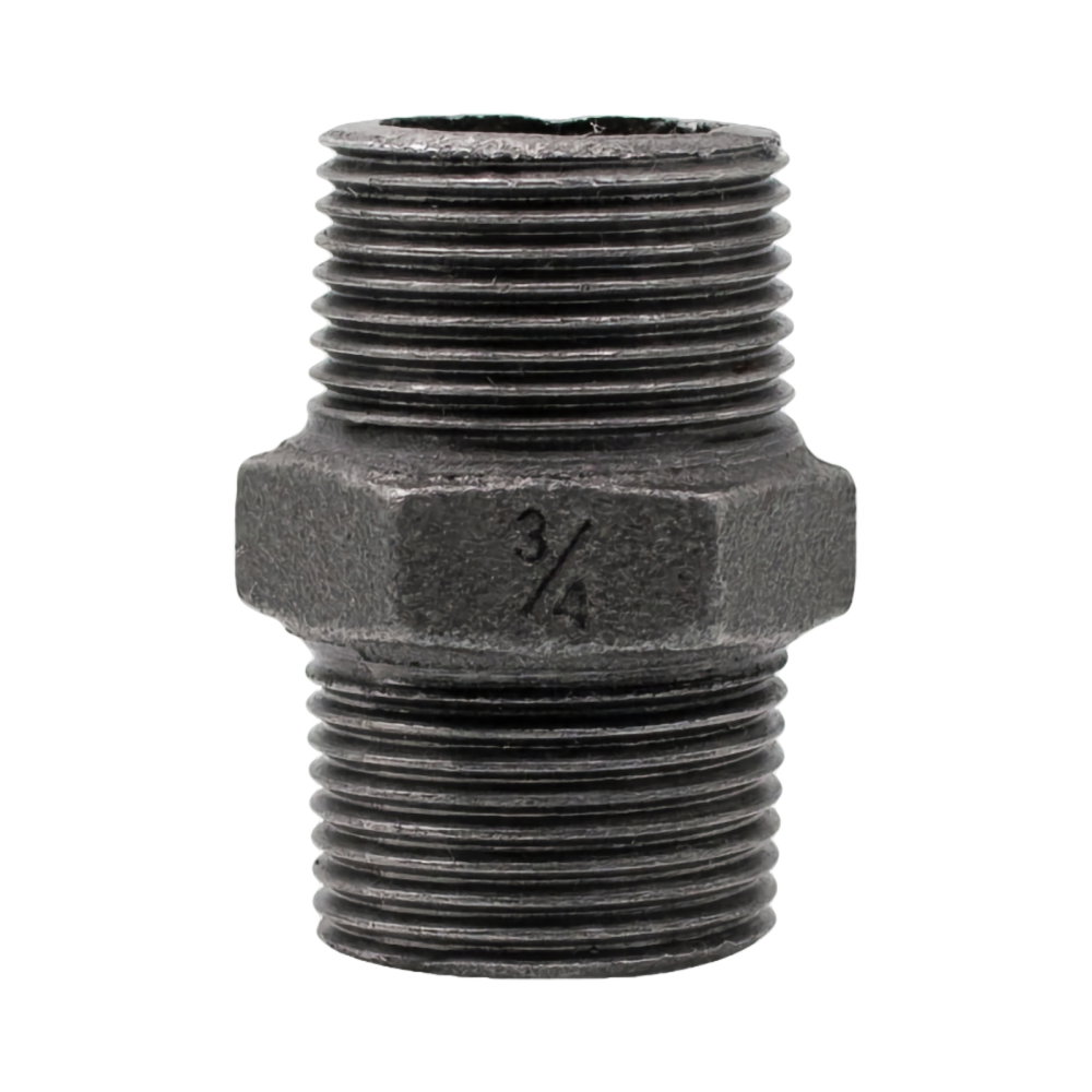 Niplu negru 3/4" filet exterior Klass [1]