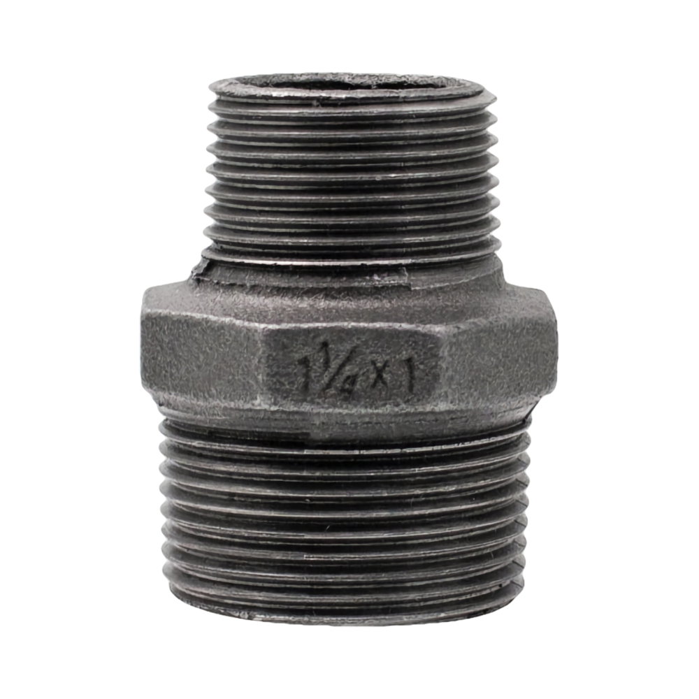 Niplu redus negru 1.1/4 x 1" filet exterior Klass [1]
