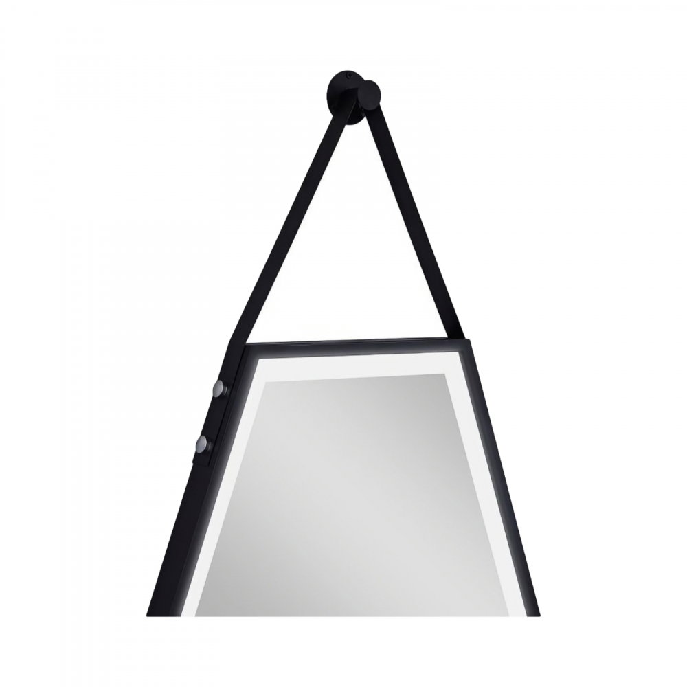 Oglinda cu iluminare LED, rama Negru-Mat, SOHO Sanotechnik [4]