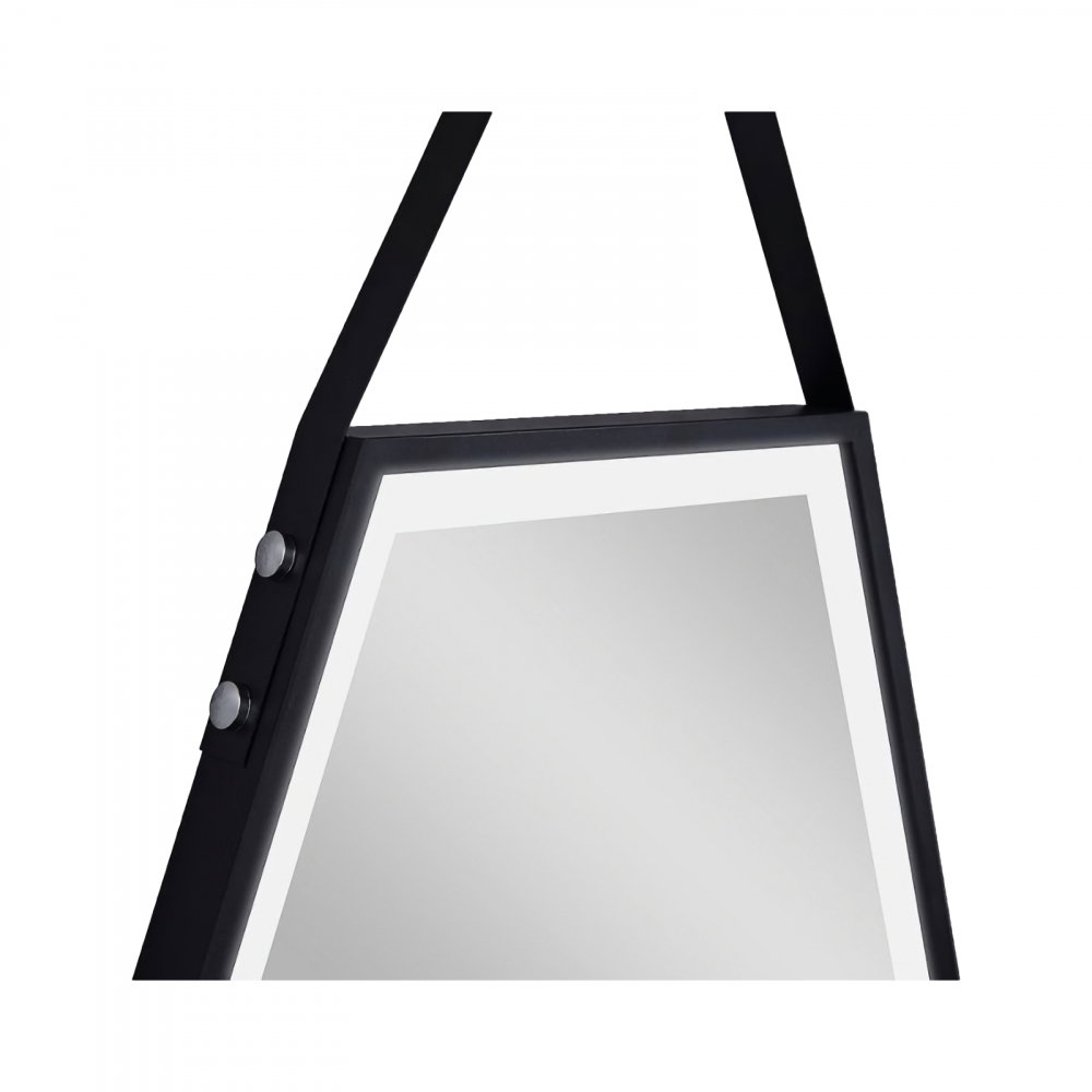 Oglinda cu iluminare LED, rama Negru-Mat, SOHO Sanotechnik [3]