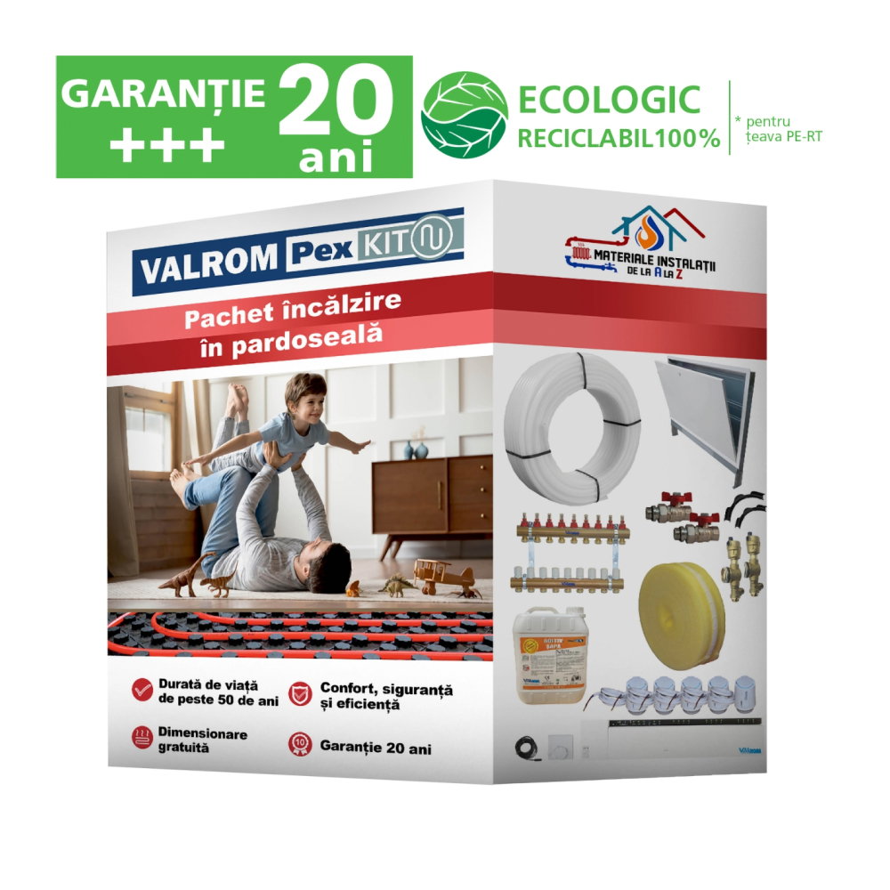 Pachet incalzire pardoseala ECO 80 MP cu automatizare [1]