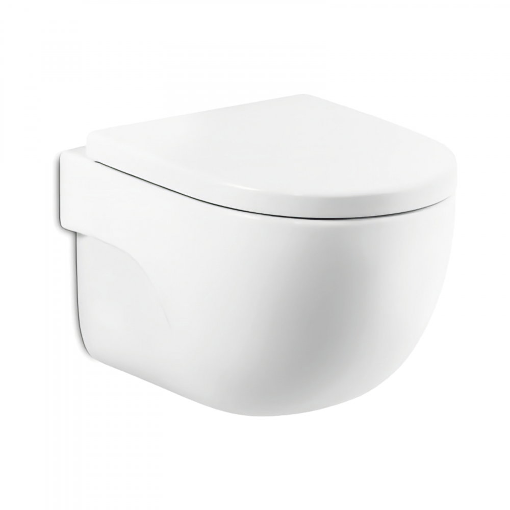 Pachet WC Meridian Round Rimless prinderi complet ascunse Roca [3]