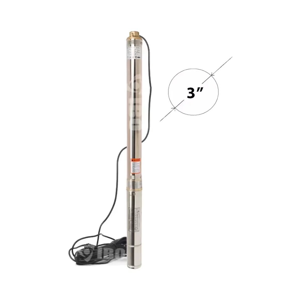 POMPA SUBMERSIBILA 3" TI 27(0.75KW), 20M CABLU IBO [1]