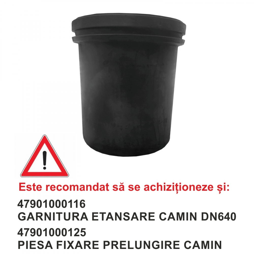 Prelungire aquaClean L= 600 mm pentru statie epurare si rezervor 5000 litri Valrom [2]