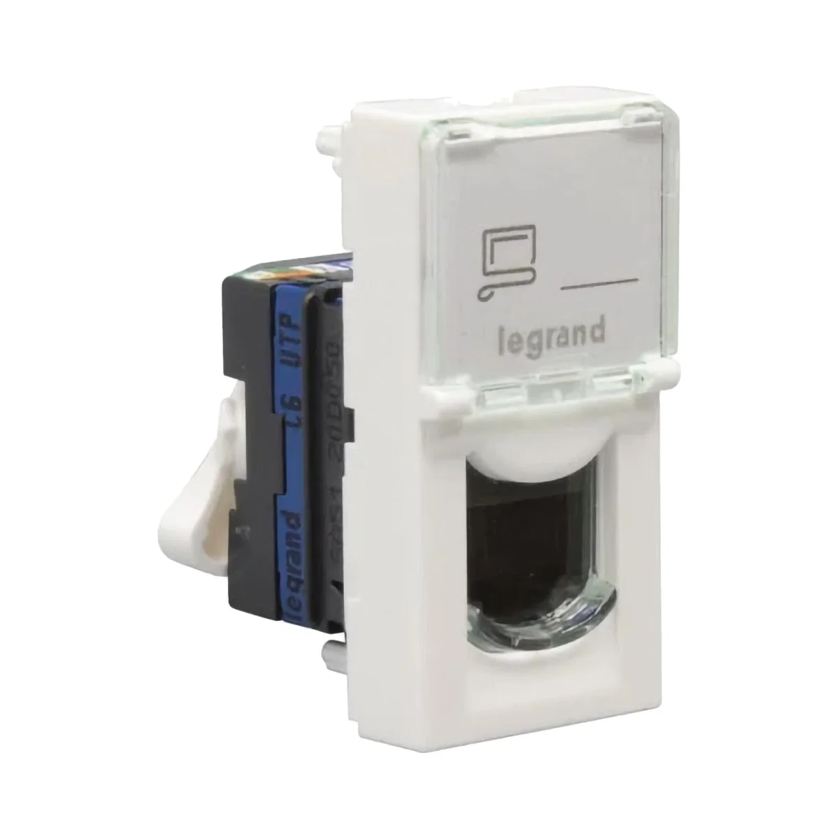 PRIZA  RJ45 UTP CAT6 ALB MOSAIC - LEGRAND | 076561 [1]