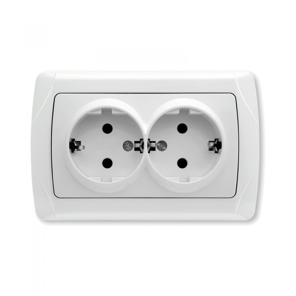 Priza Schuko dubla Carmen Viko by Panasonic [1]