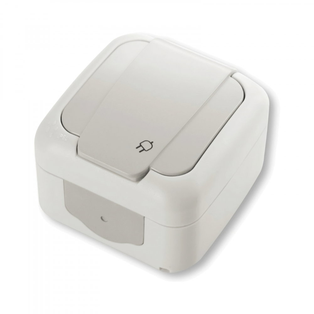 Priza schuko IP54 Gri Palmiye Viko by Panasonic [1]