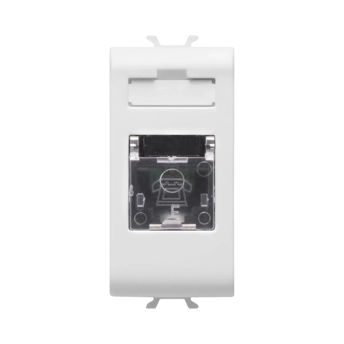 PRIZA TELEFON 1M RJ11 ALB SYSTEM - GEWISS | GW10401 [1]
