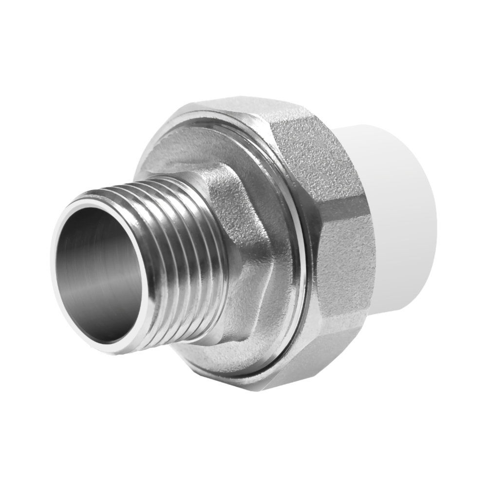 Racord cu olandez PPR D.20 x 1/2" filet exterior TE-MA [1]