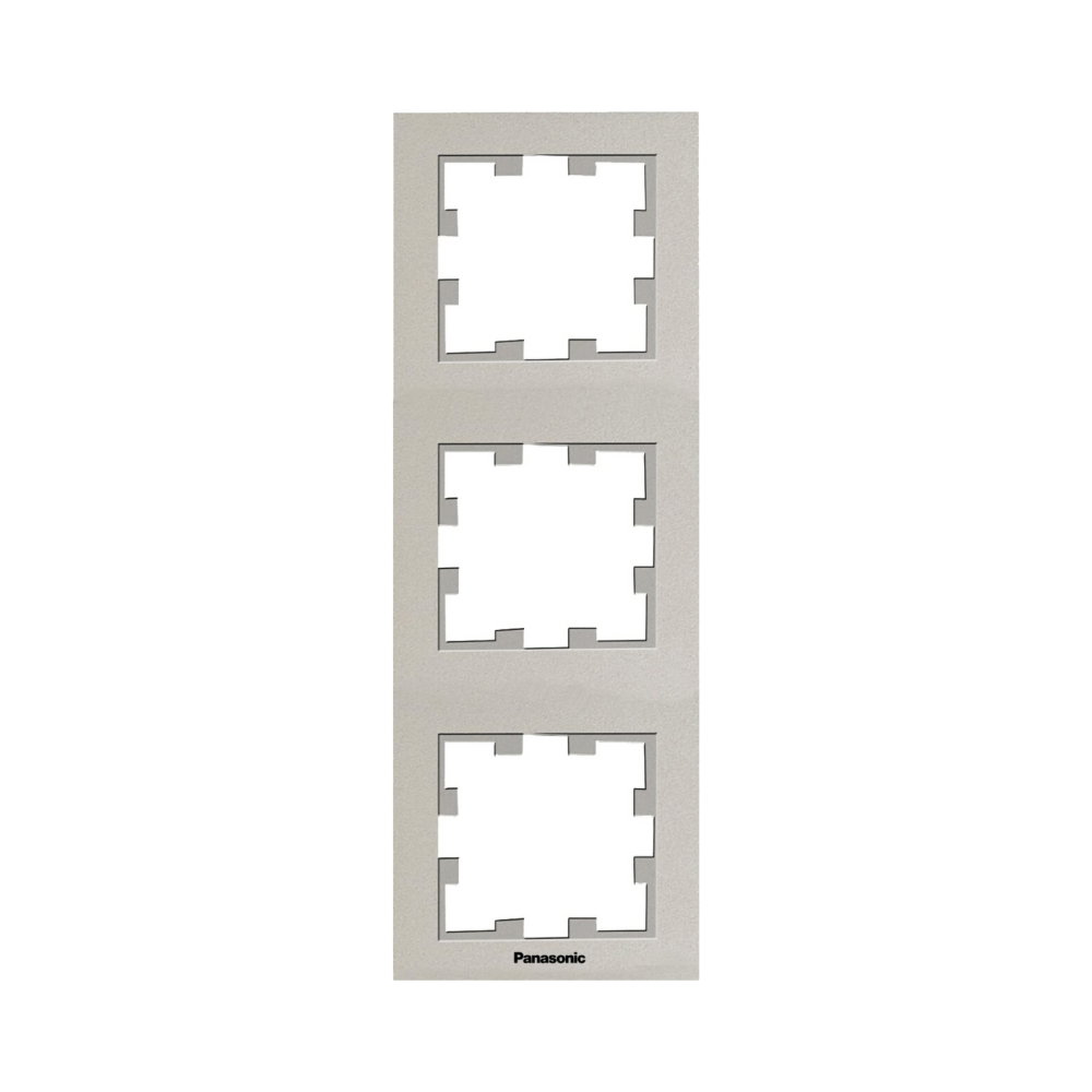 Rama priza tripla verticala Karre Plus 55 Bronz [1]