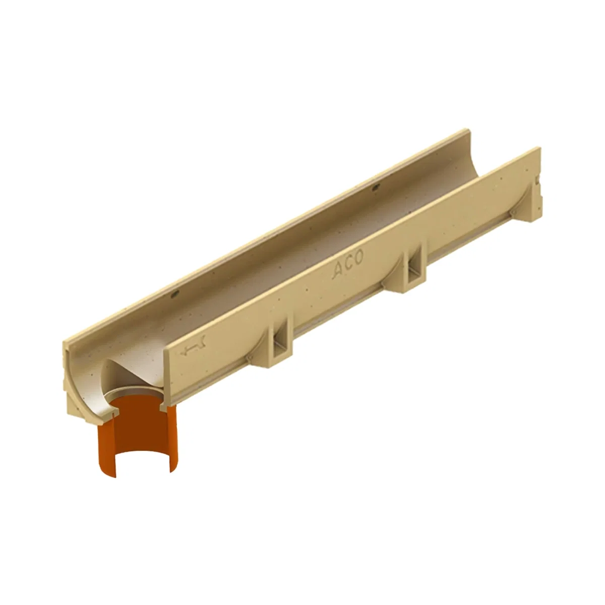 Rigola ACO Self Euroline 2.0 cu descarcare DN110 1000x118x97 mm [1]