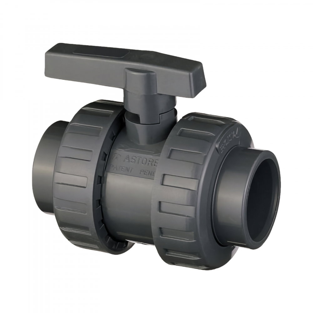 Robinet apa PVC D.1" HOL-HOL PN16 Valrom [1]