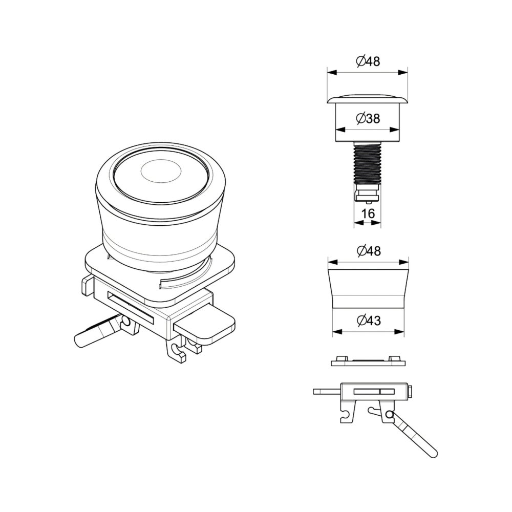 Robinet flotor Nanotek alimentare laterala 1/2" Eurociere [3]