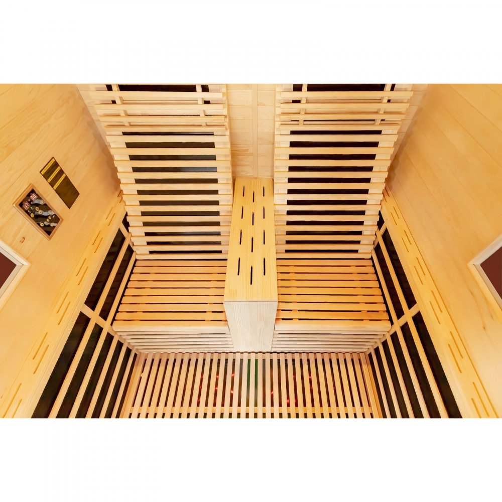 Sauna uscata cu incalzitor de carbon-magneziu, 180 x 150 x 195 cm, Carbon 2 Sanotechnik [4]