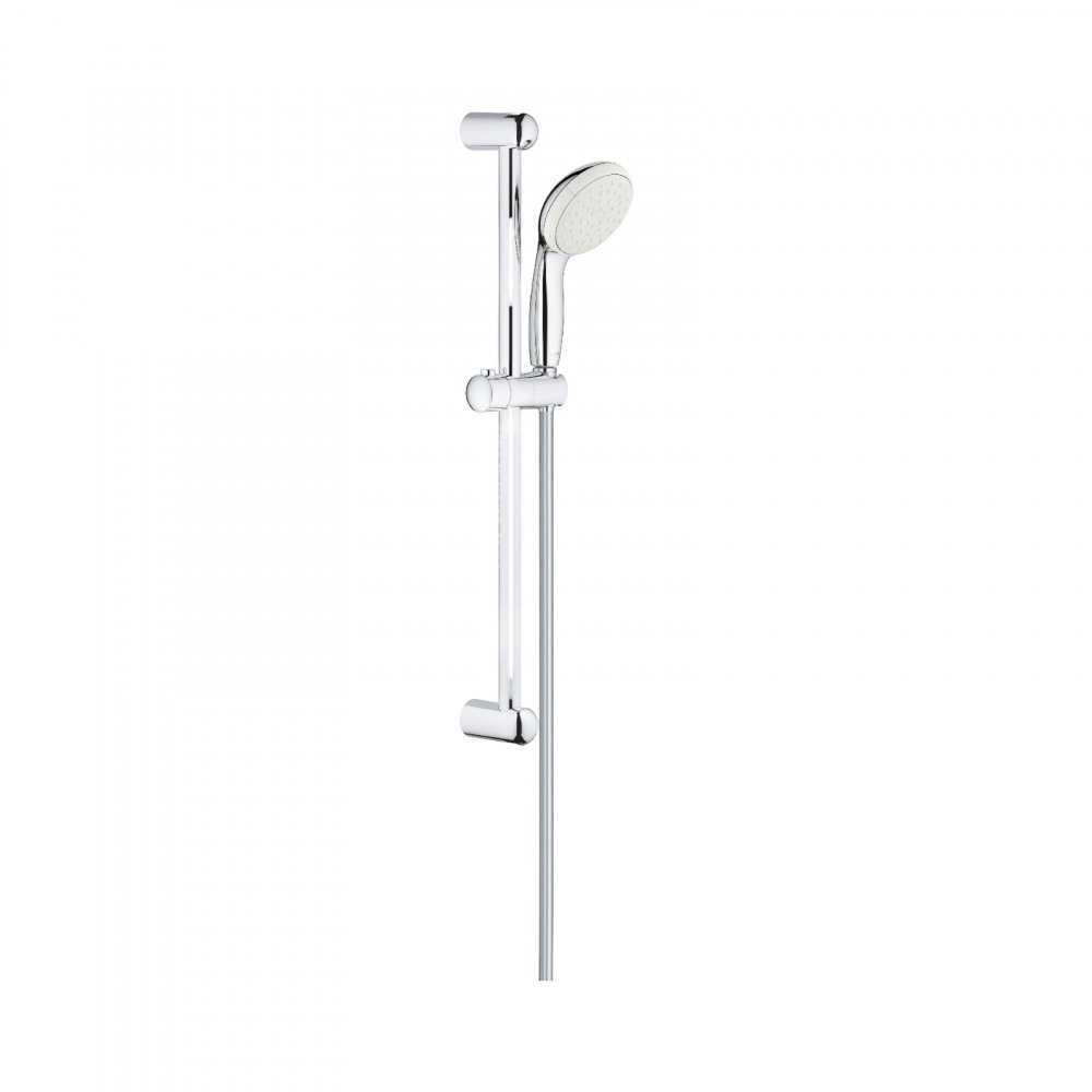 Set baterii Bau Edge cada MONO cu bara 600 MM, lavoar, cada si set dus Tempesta 100 GROHE [2]
