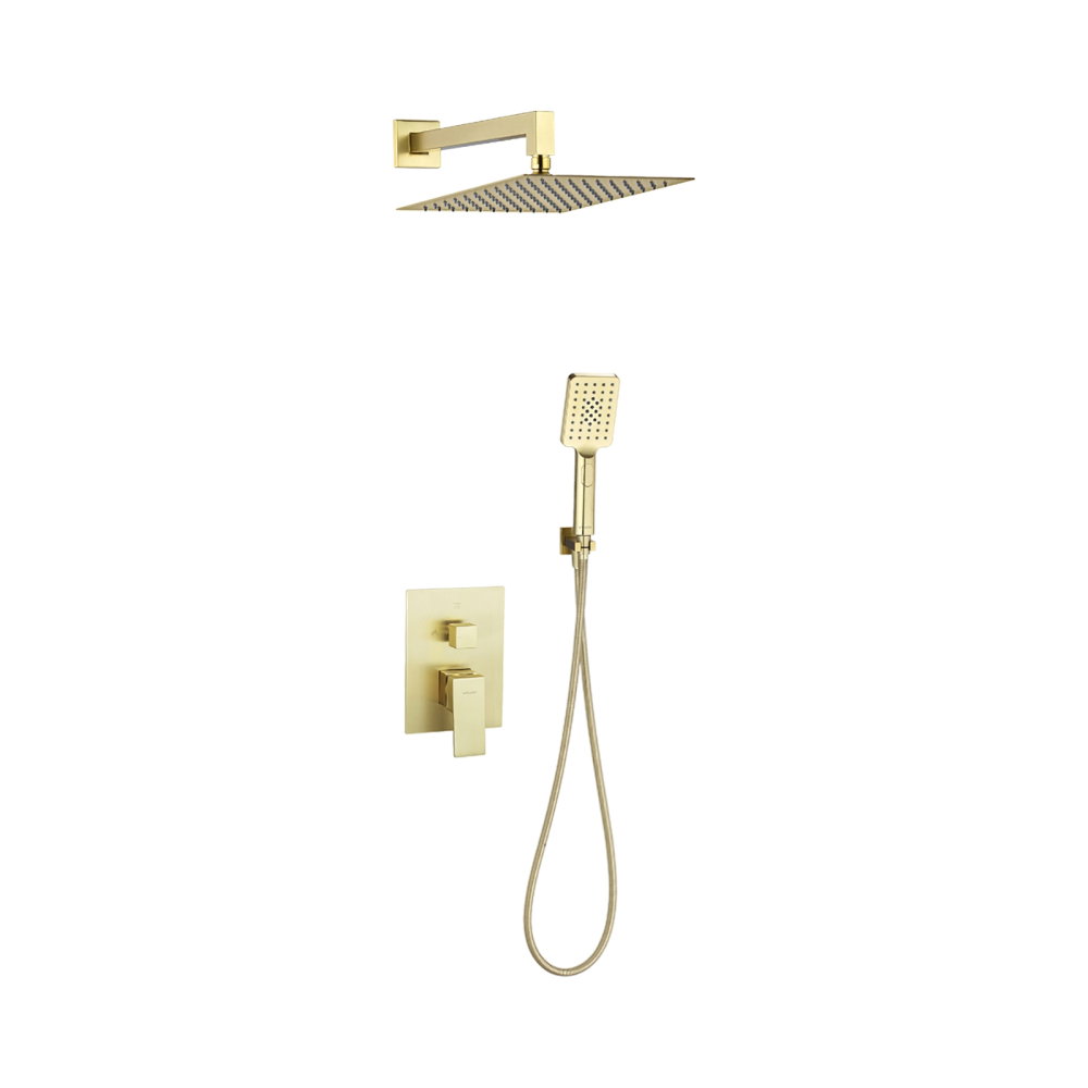 Set de dus incastrat ARS Brushed Gold Valvex [1]