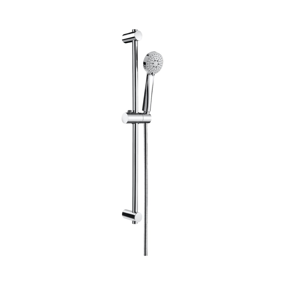Set de dus para + furtun + suport + bara, Round, 3 functii, 1.7 m Stella Roca [1]