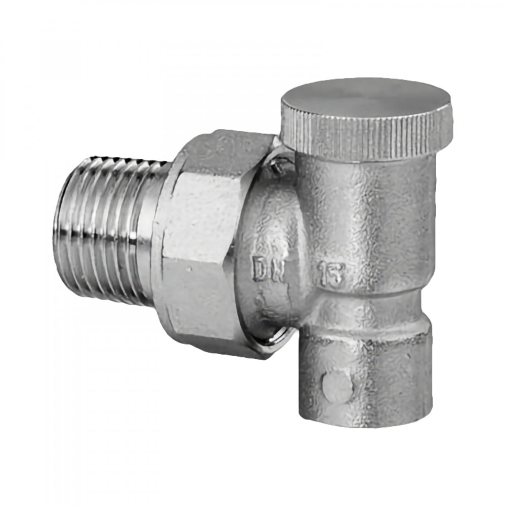 Robinet radiator retur Z0-K-15 coltar, nichelat 1/2" Valvex [1]