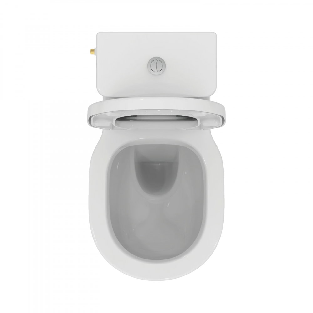Set vas WC CONNECT evacuare laterala, rezervor CUBE alimentare laterala si capac soft-close Ideal Standard [3]