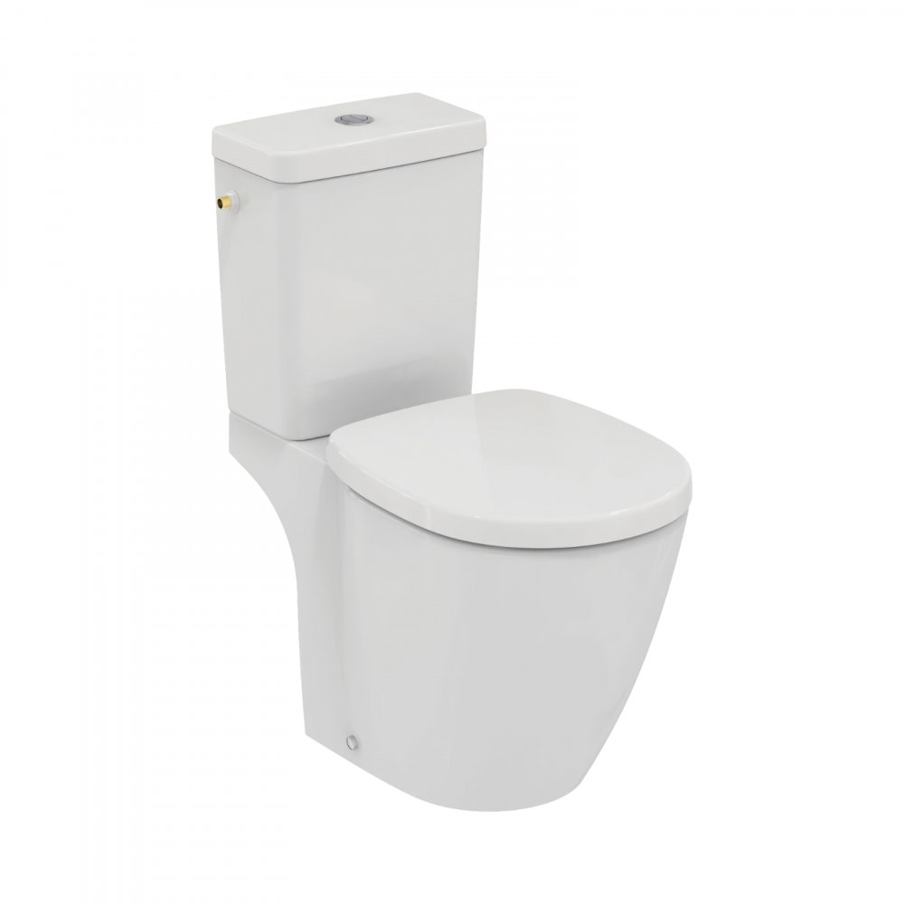 Set vas WC CONNECT evacuare laterala, rezervor CUBE alimentare laterala si capac soft-close Ideal Standard [1]