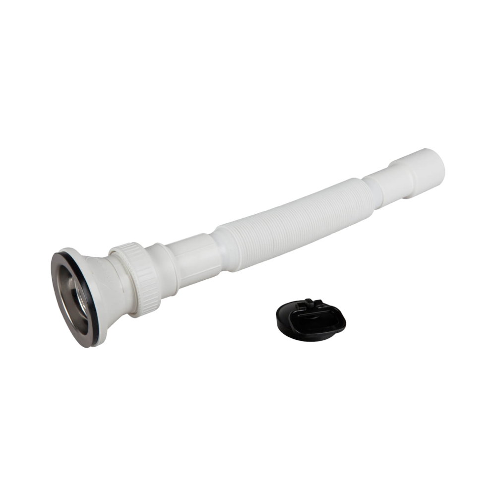 Sifon flexibil cu ventil 1.1/2" 34 - 40 cu ventil Eurociere [1]
