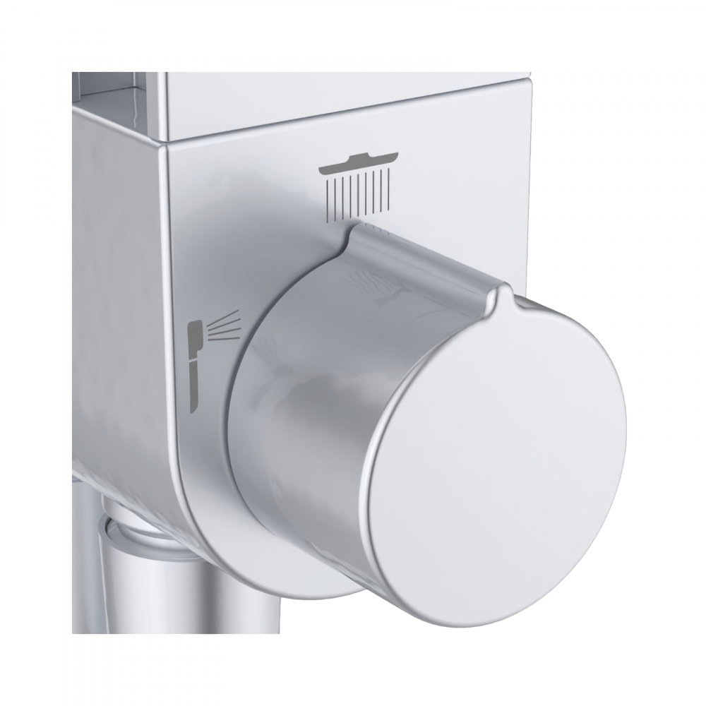 Sistem de dus cu divertor Ceraflow Alu+ Crom Ideal Standard [3]