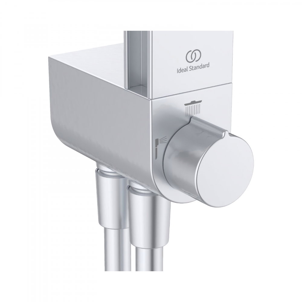 Sistem de dus cu divertor Ceraflow Alu+ Crom Ideal Standard [2]