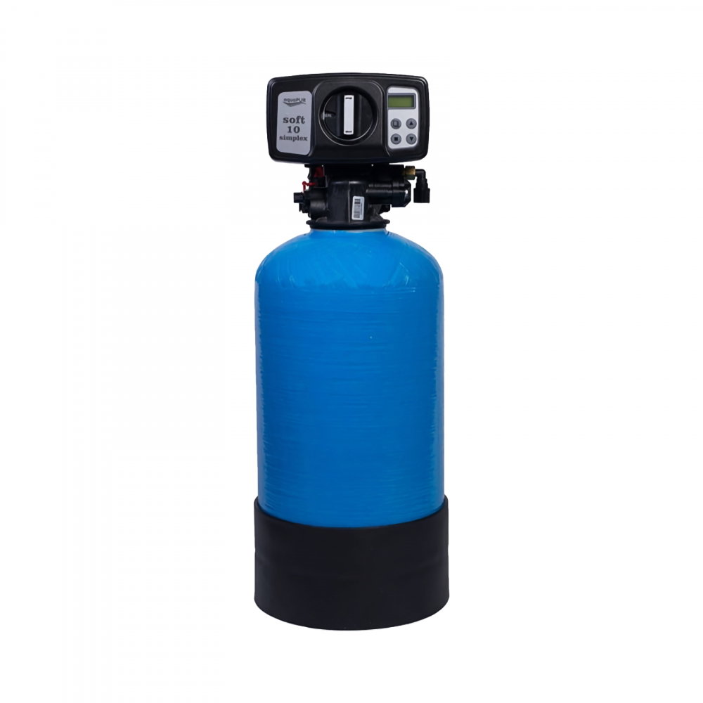 Statie dedurizare aquaPUR SOFT 10 SIMPLEX Q= 0,8 mc/h (cu BY-PASS) Valrom [2]