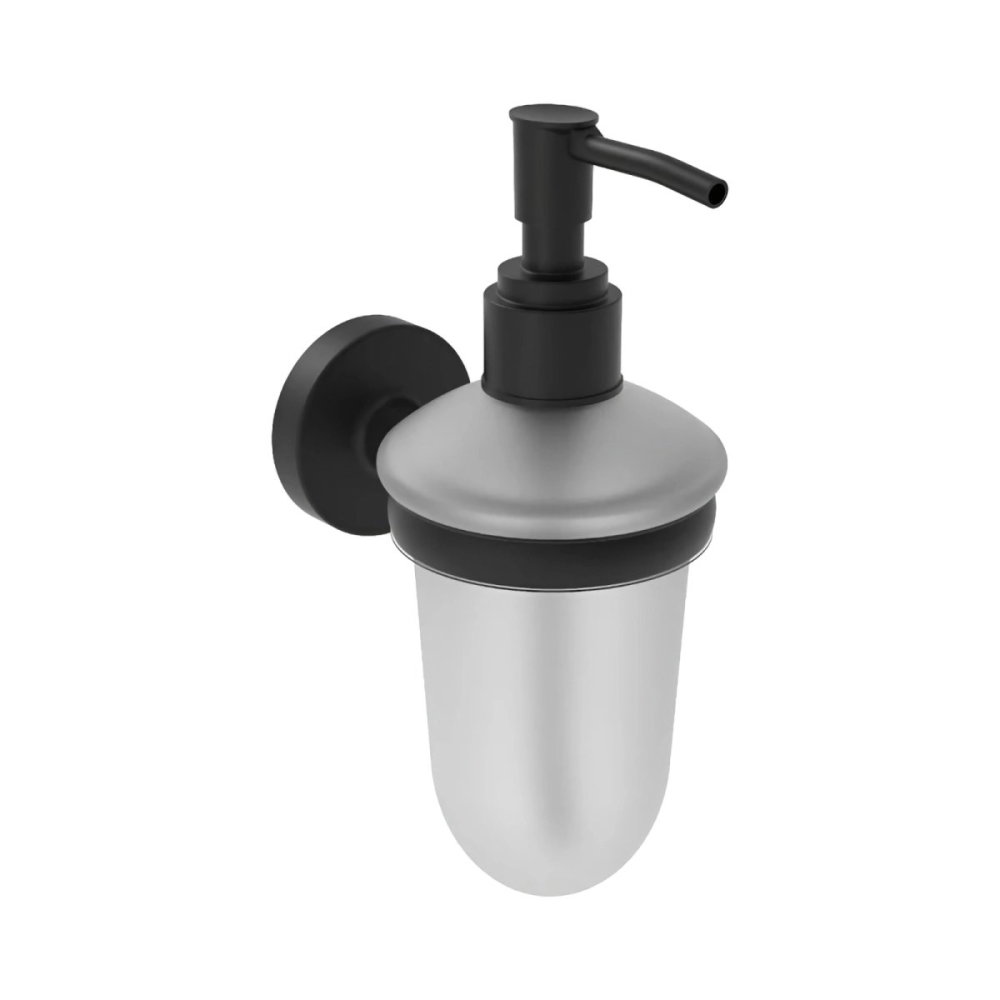 Dozator sapun lichid Iobagno Alfa AC1504BK negru mat [1]