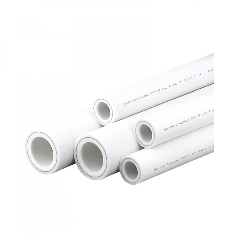 Teava PPR cu insertie de aluminiu la interior PN 25 D.40 x 5.4 mm L= 4 metri Supratherm [1]