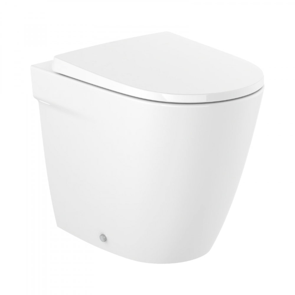 Vas WC Rimless, lipit de perete, cu evacuare dubla Ona Roca [1]