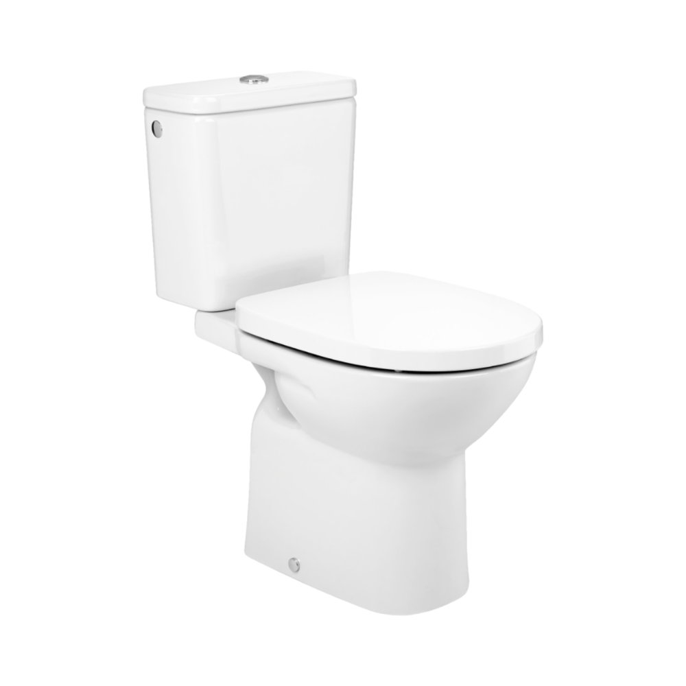 Vas WC pe pardoseala, cu evacuare orizontala Rimless Debba Roca [1]
