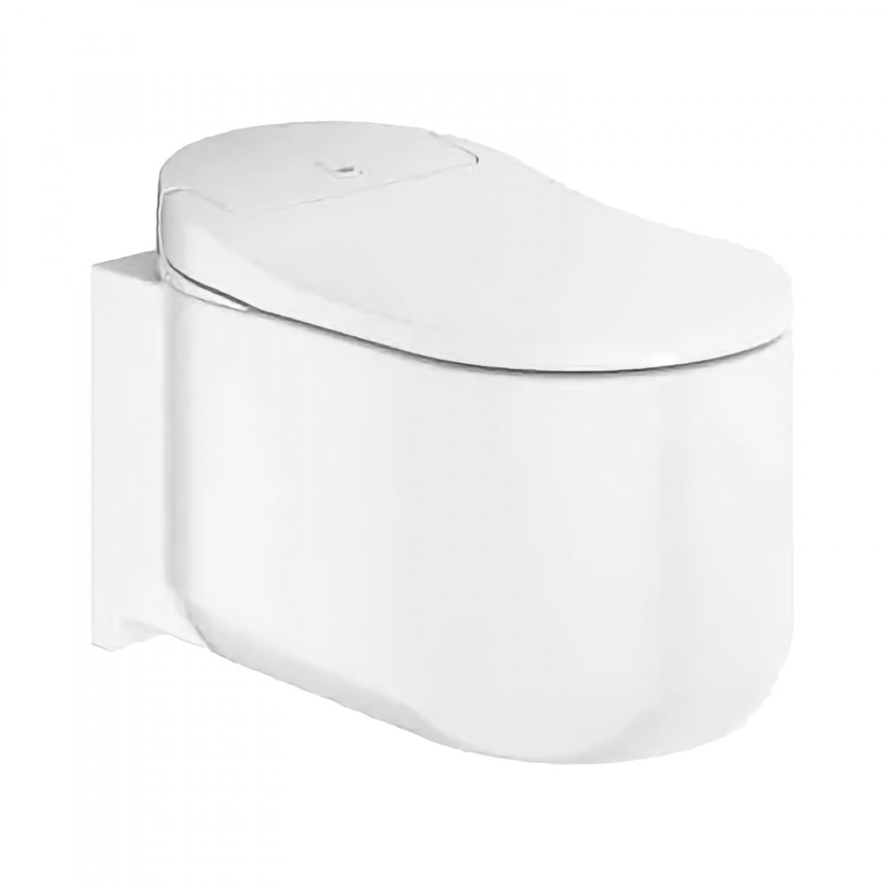 Set vas wc suspendat Grohe Sensia Arena Rimless TripleVortex cu capac inchidere lenta si functie de bideu electric [2]