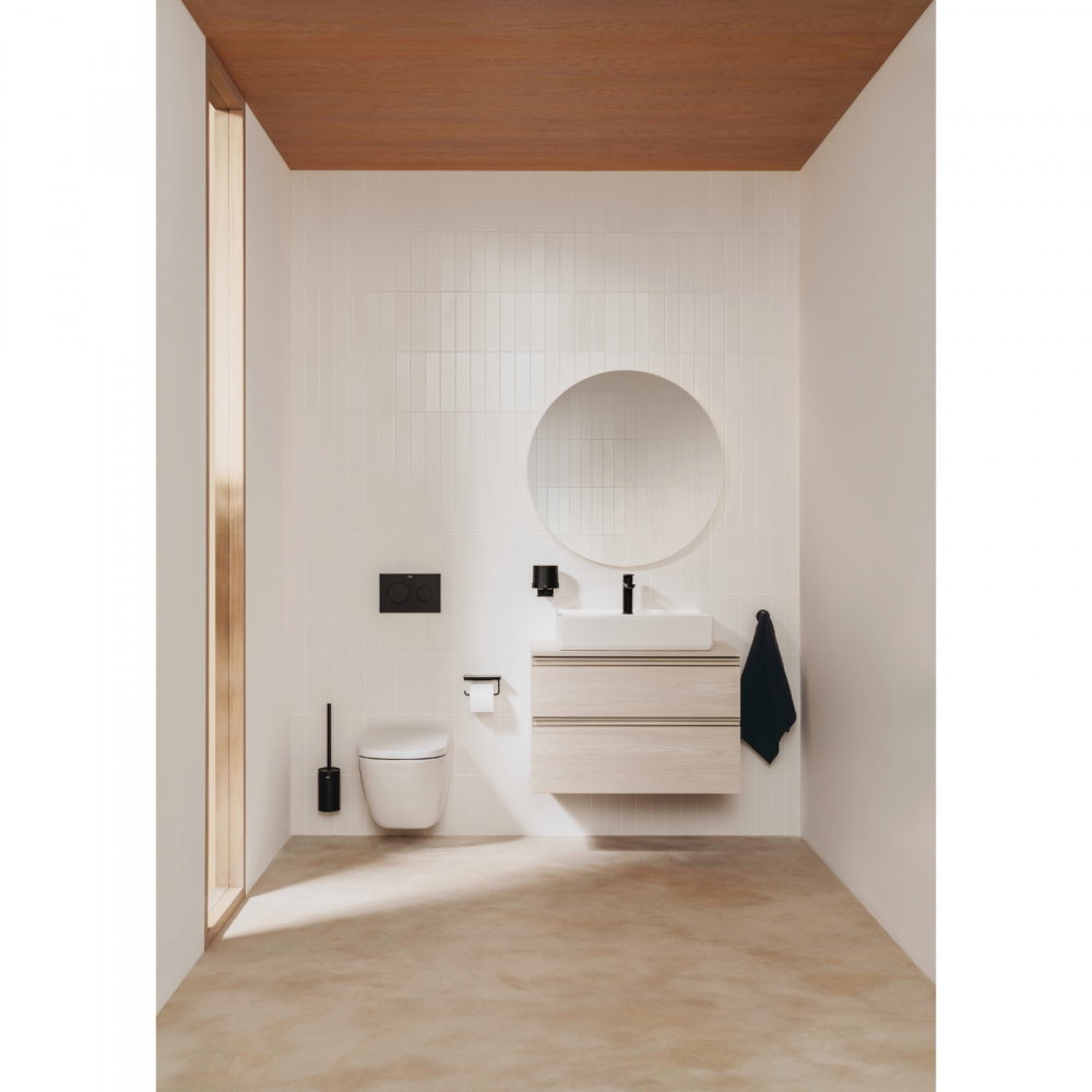 Vas WC suspendat Rimless, evacuare orizontala, fixare ascunsa The Gap Roca [4]