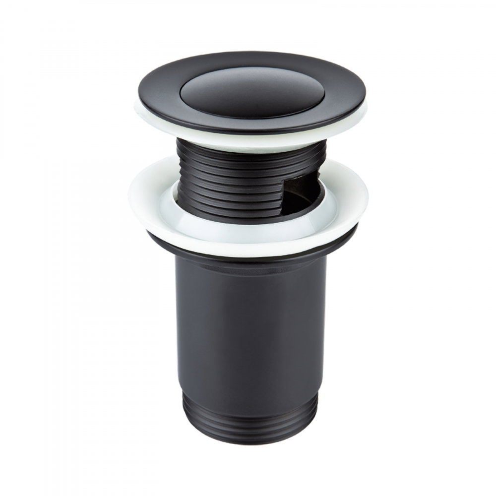 Ventil de scurgere cu sistem pop-up si preaplin SOFT BLACK [1]