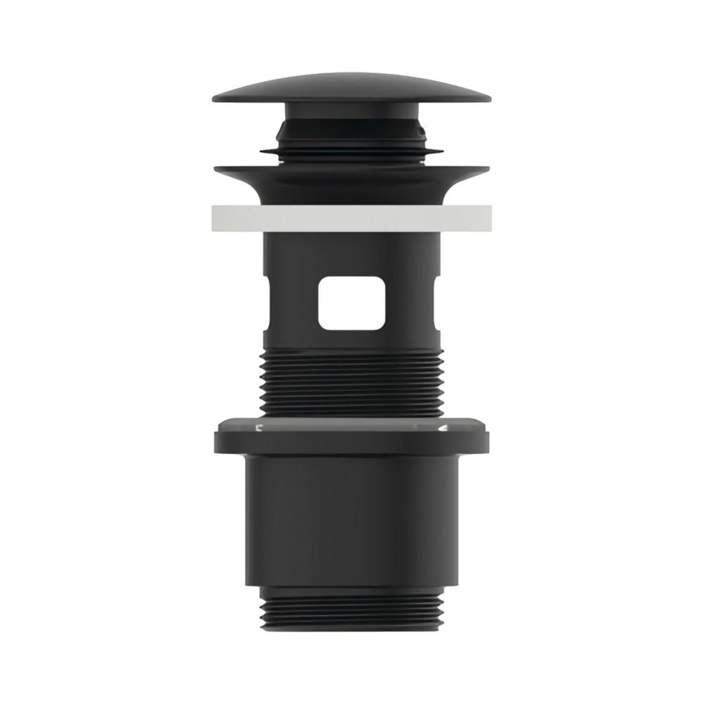 Ventil Click - Clack G1.1/4" pentru lavoar cu preaplin, negru mat Ideal Standard [2]