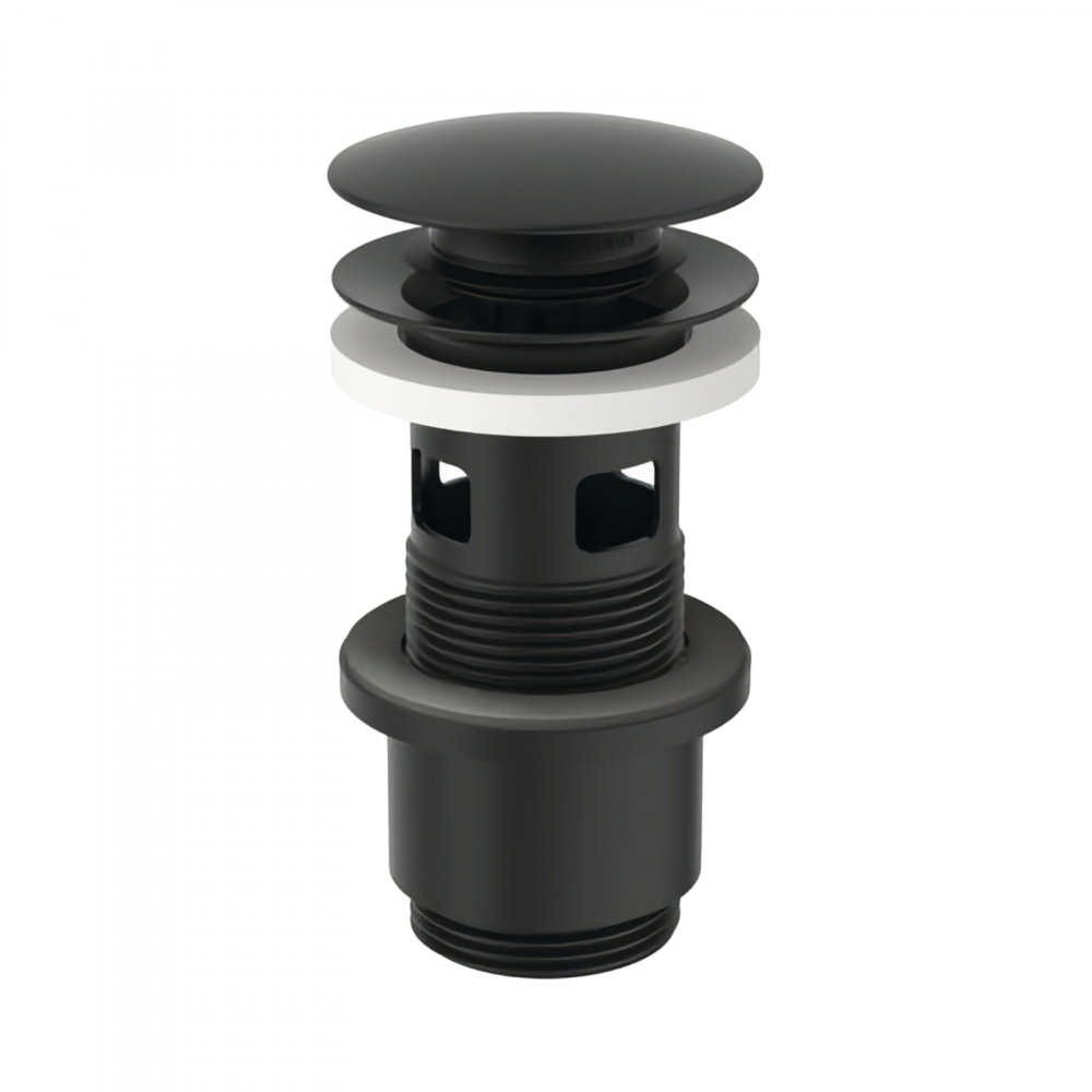Ventil Click - Clack G1.1/4" pentru lavoar cu preaplin, negru mat Ideal Standard [1]