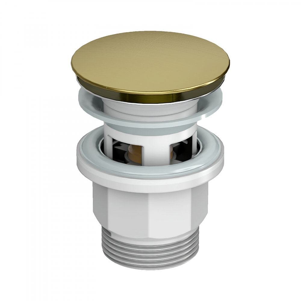 Ventil de scurgere cu sistem pop-up si preaplin SOFT Brushed Gold [1]
