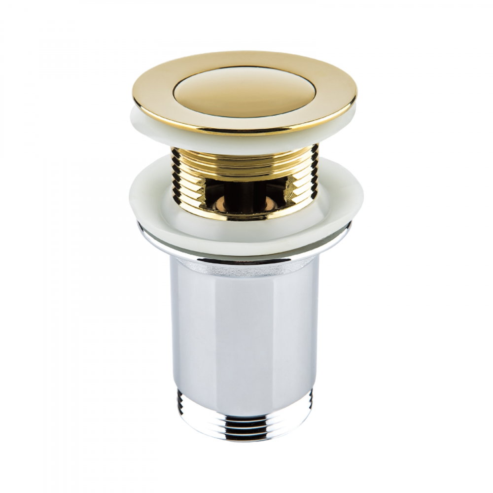 Ventil de scurgere cu sistem pop-up si preaplin SOFT Gold [1]