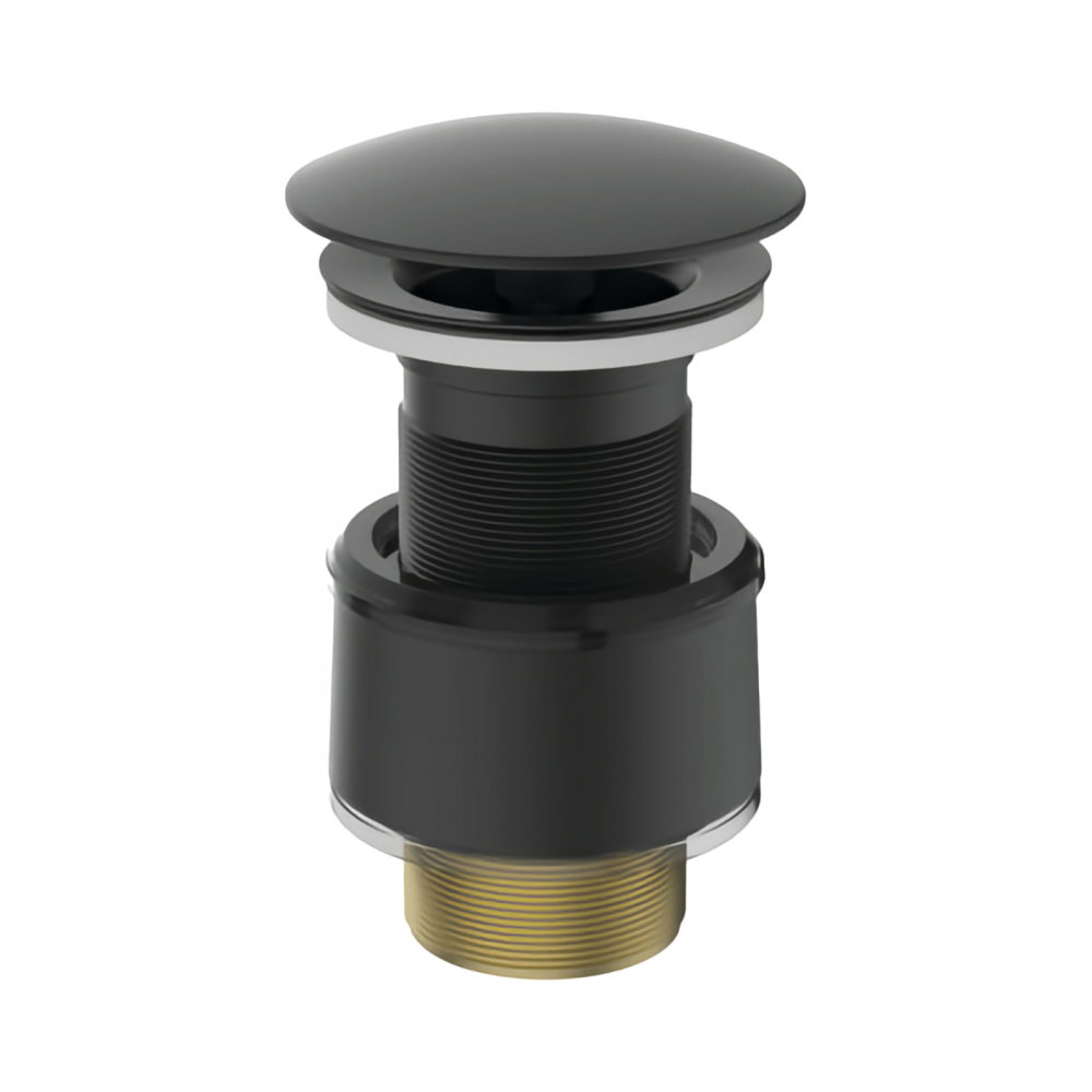Ventil lavoar simplu G1.1/4" negru mat simplu push-open Ideal Standard [1]