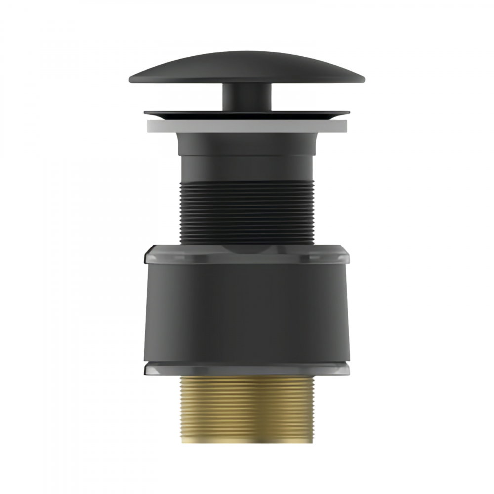 Ventil lavoar simplu G1.1/4" negru mat simplu push-open Ideal Standard [2]