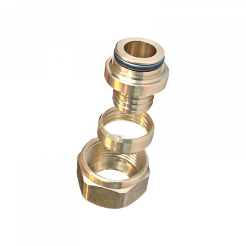 Instalatii termice - Adaptor PexKIT Eurocon B pentru colectori 16 x 2 x 3/4" Valrom