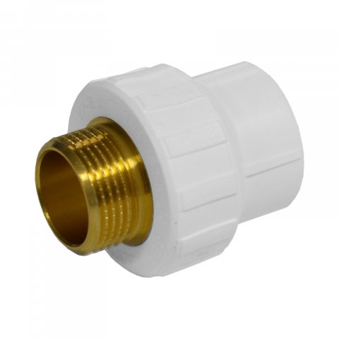 Tevi si fitinguri PP-R - Adaptor PPR D.50 x 1.1/2" filet exterior Valrom