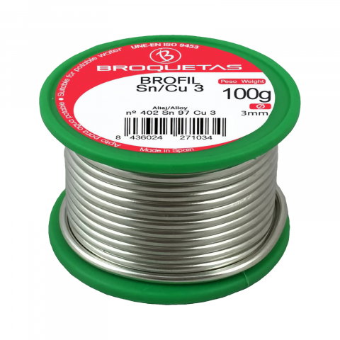 Diverse consumabile pentru instalatii - ALIAJ BROFIL 3mm 100G