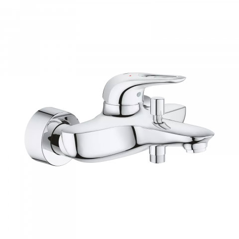 Baie - Baterie cada Grohe Eurostyle New, maner loop, crom