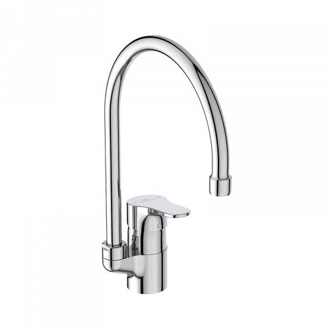 Baterii de bucatarie - Baterie bucatarie cu pipa tubulara inalta CERABASE Crom Ideal Standard